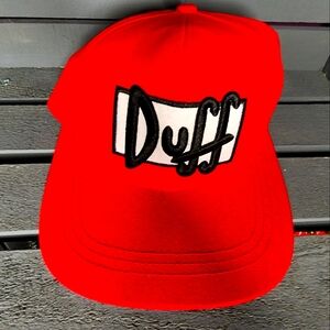 Duff Beer Hat From The Simpsons